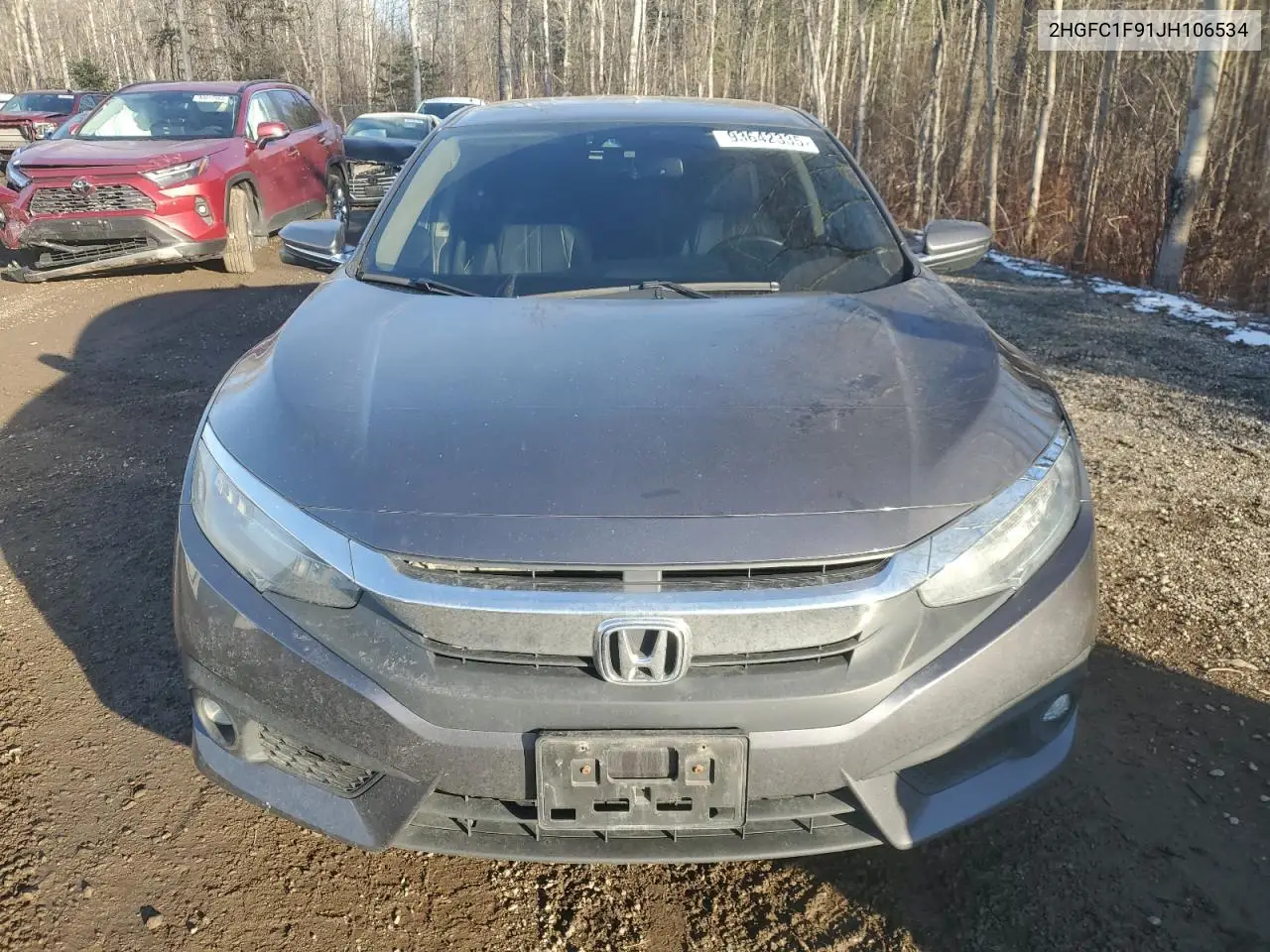 2HGFC1F91JH106534 2018 Honda Civic Touring