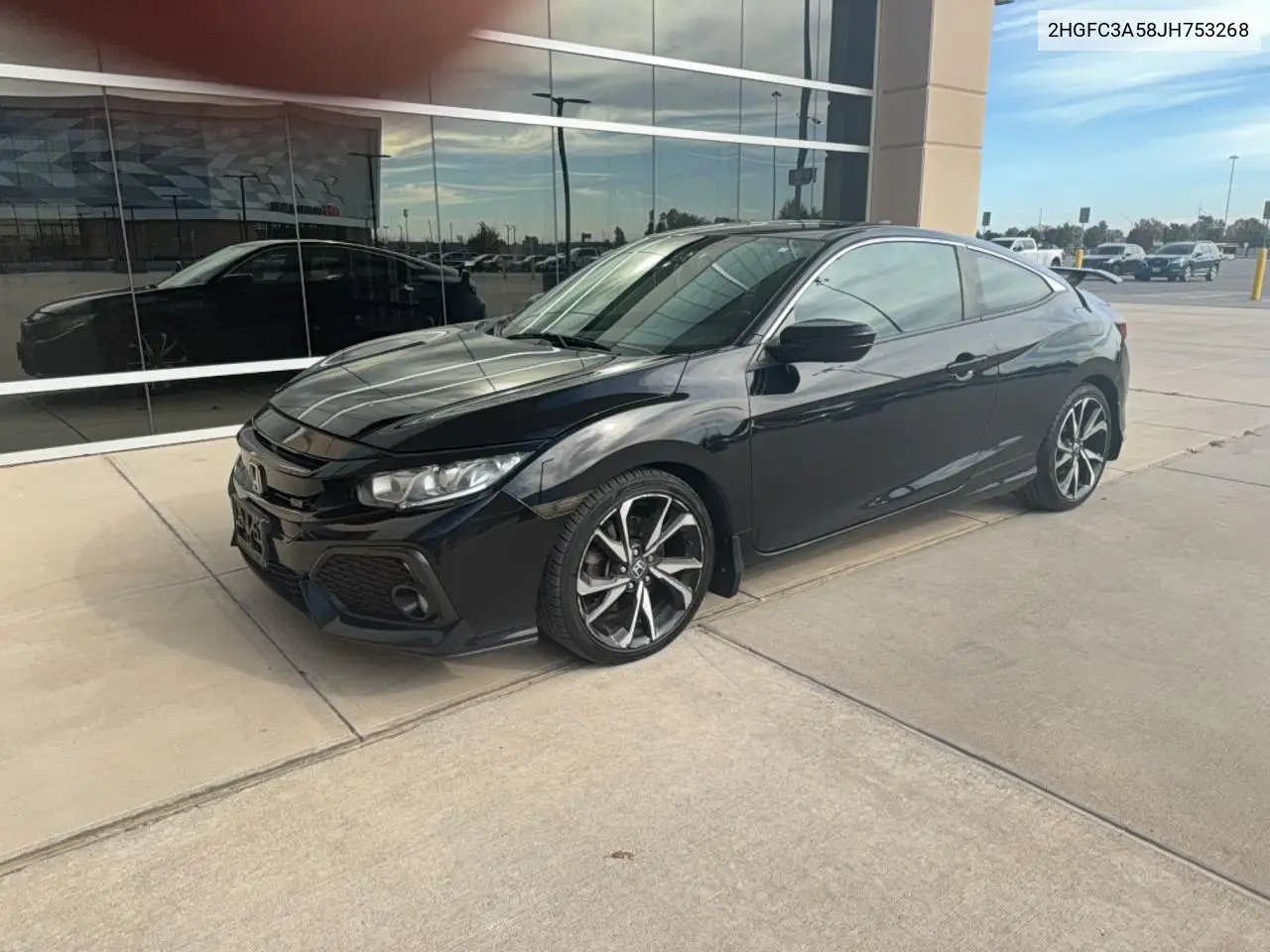 2HGFC3A58JH753268 2018 Honda Civic Si