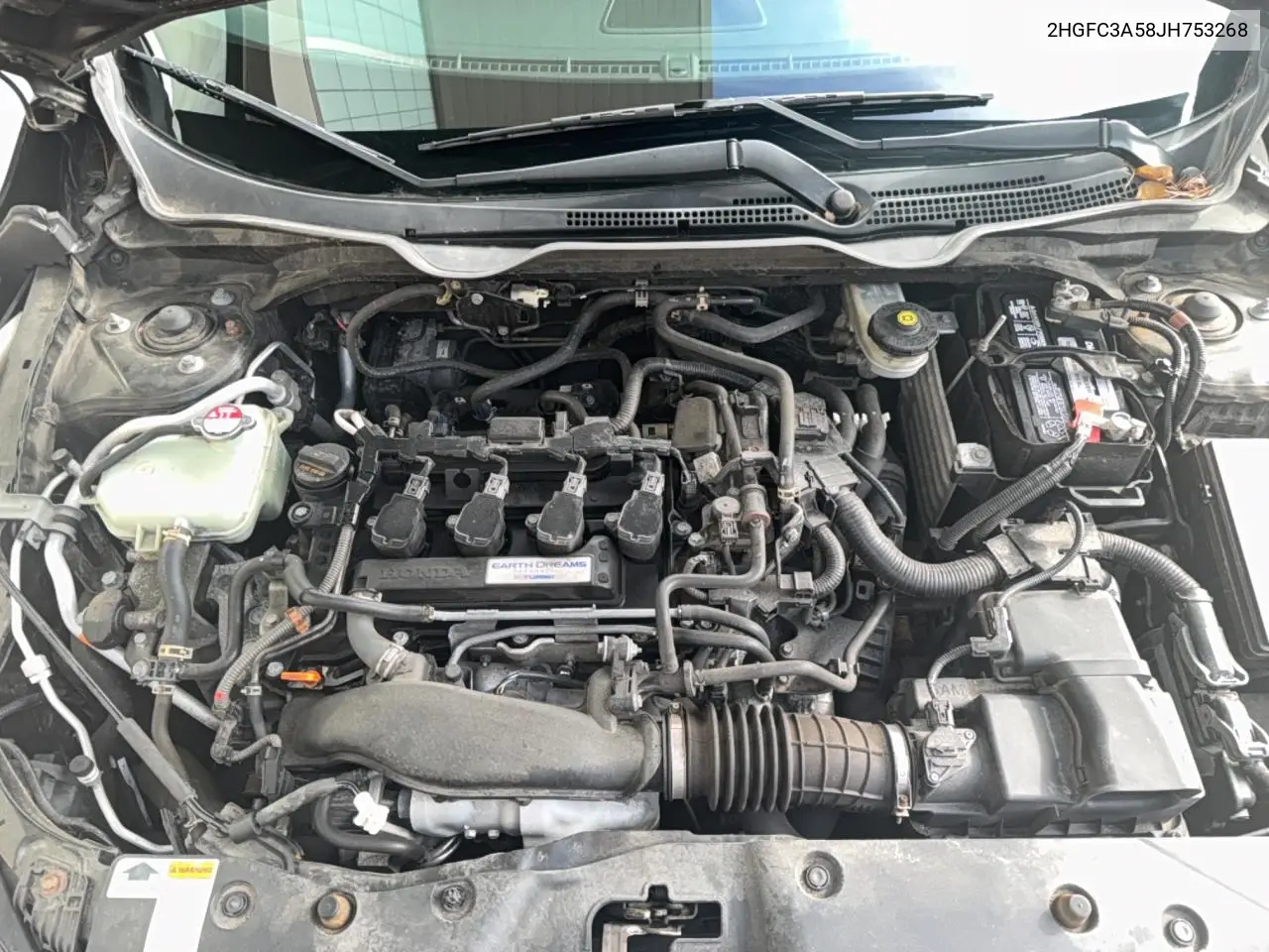 2HGFC3A58JH753268 2018 Honda Civic Si