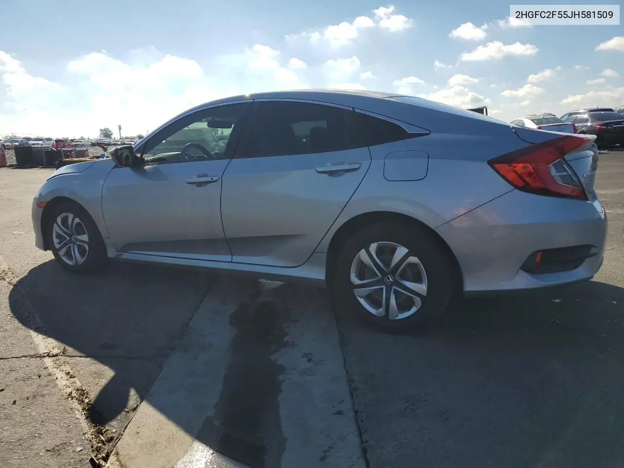2HGFC2F55JH581509 2018 Honda Civic Lx