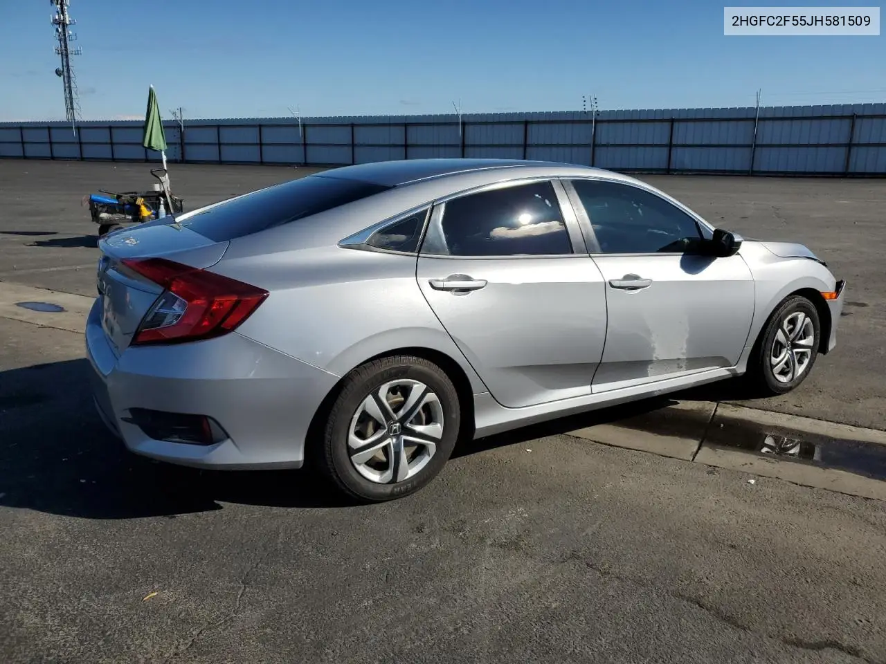 2HGFC2F55JH581509 2018 Honda Civic Lx