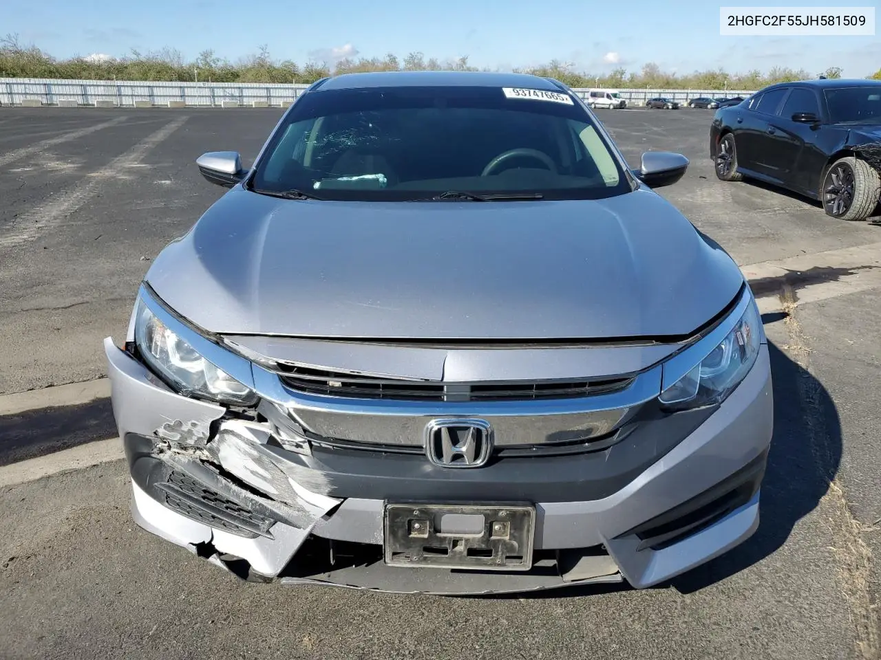 2HGFC2F55JH581509 2018 Honda Civic Lx
