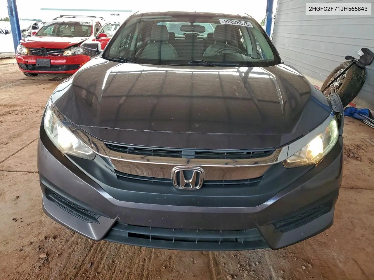 2HGFC2F71JH565843 2018 Honda Civic Ex