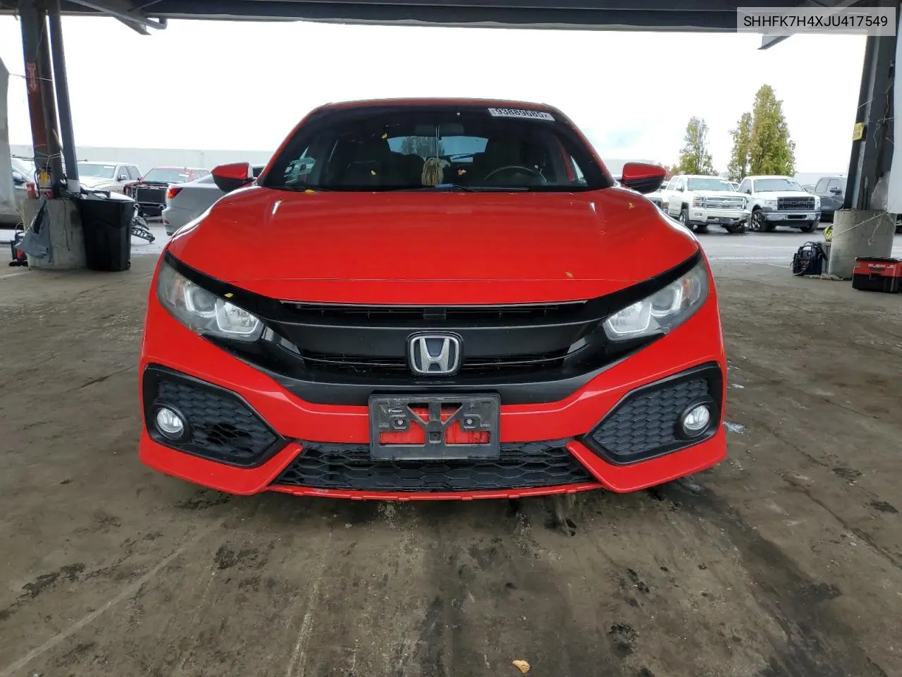 SHHFK7H4XJU417549 2018 Honda Civic Sport