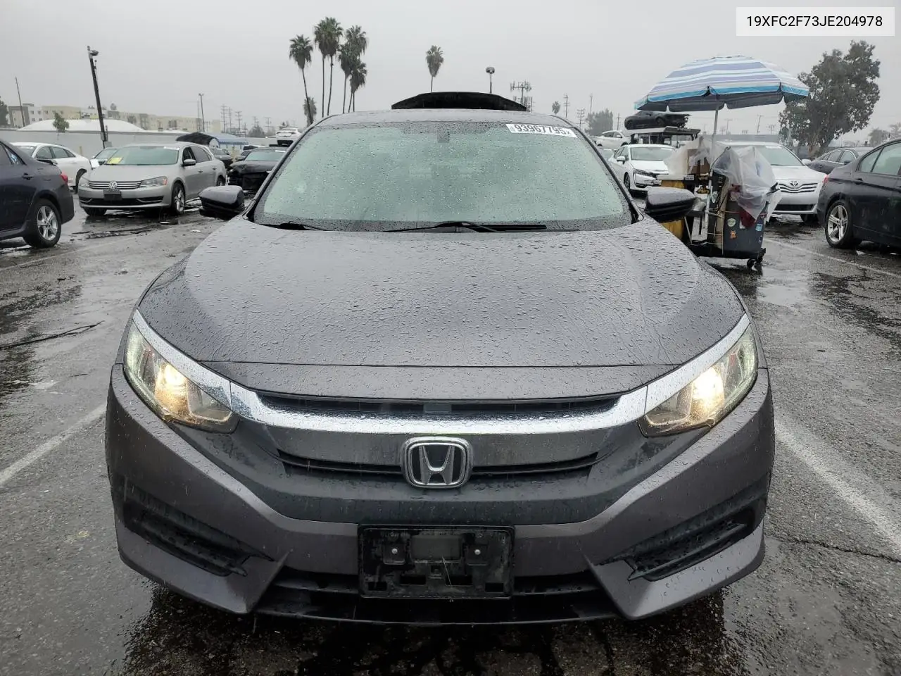 19XFC2F73JE204978 2018 Honda Civic Ex