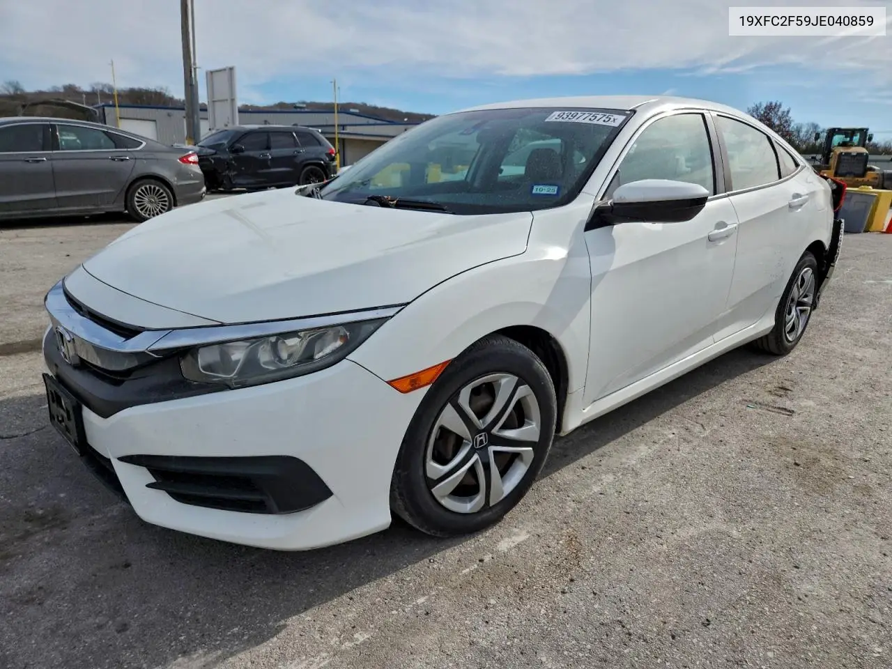 19XFC2F59JE040859 2018 Honda Civic Lx