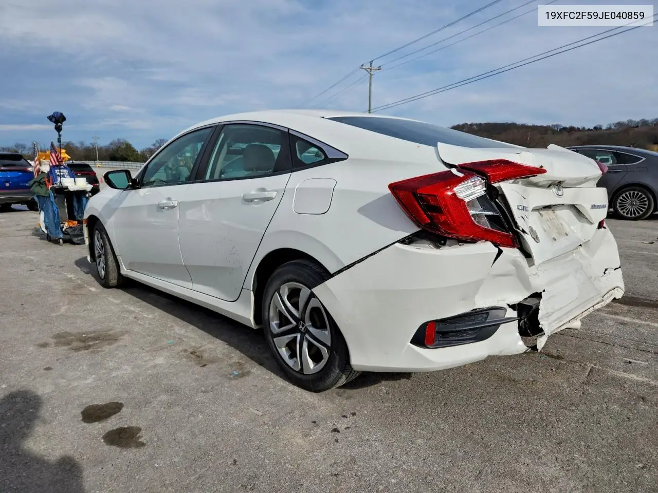 19XFC2F59JE040859 2018 Honda Civic Lx