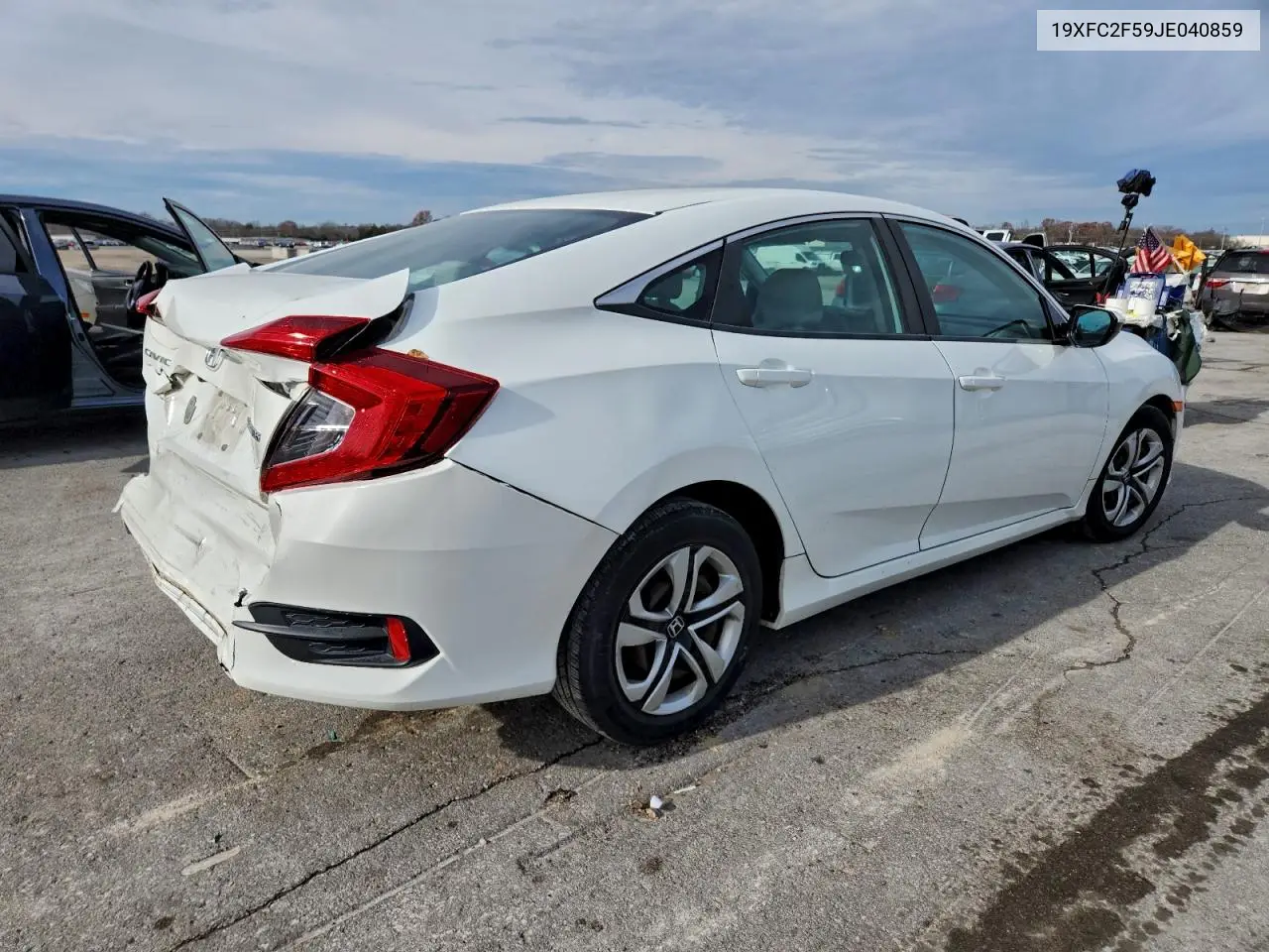 19XFC2F59JE040859 2018 Honda Civic Lx