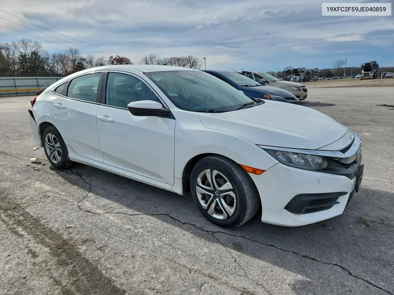 19XFC2F59JE040859 2018 Honda Civic Lx