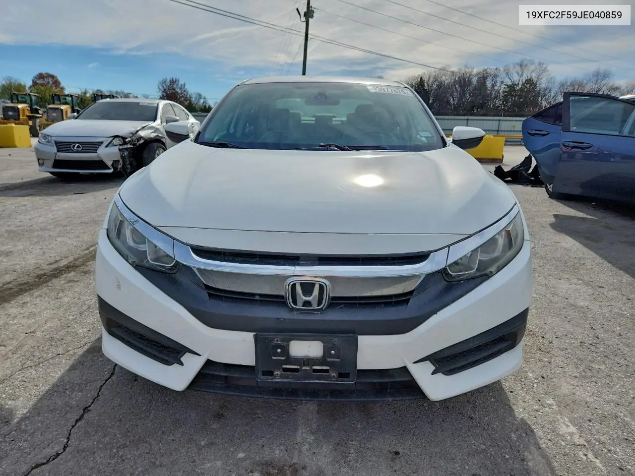 19XFC2F59JE040859 2018 Honda Civic Lx