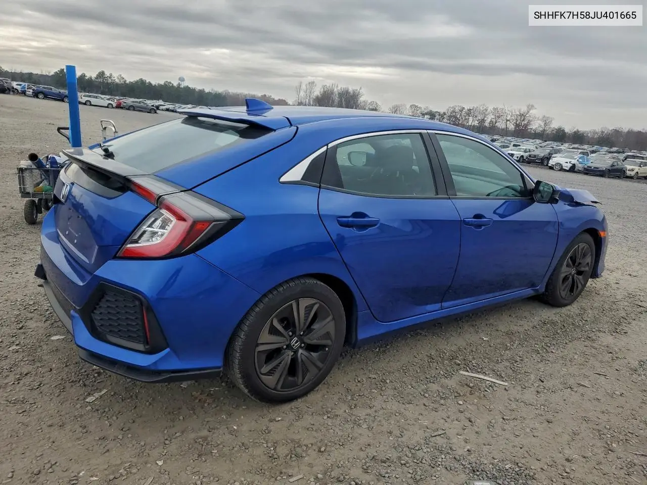 SHHFK7H58JU401665 2018 Honda Civic Ex