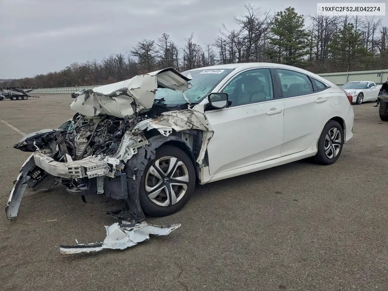 19XFC2F52JE042274 2018 Honda Civic Lx