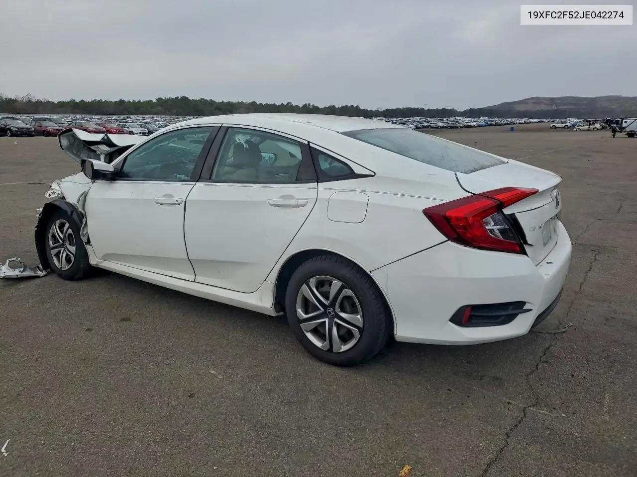 19XFC2F52JE042274 2018 Honda Civic Lx