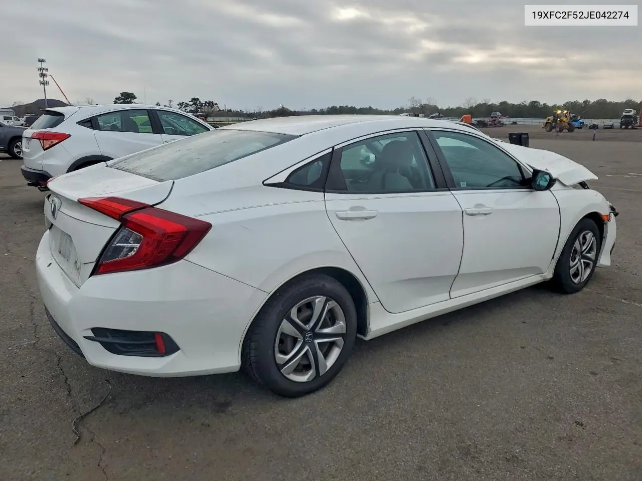 19XFC2F52JE042274 2018 Honda Civic Lx