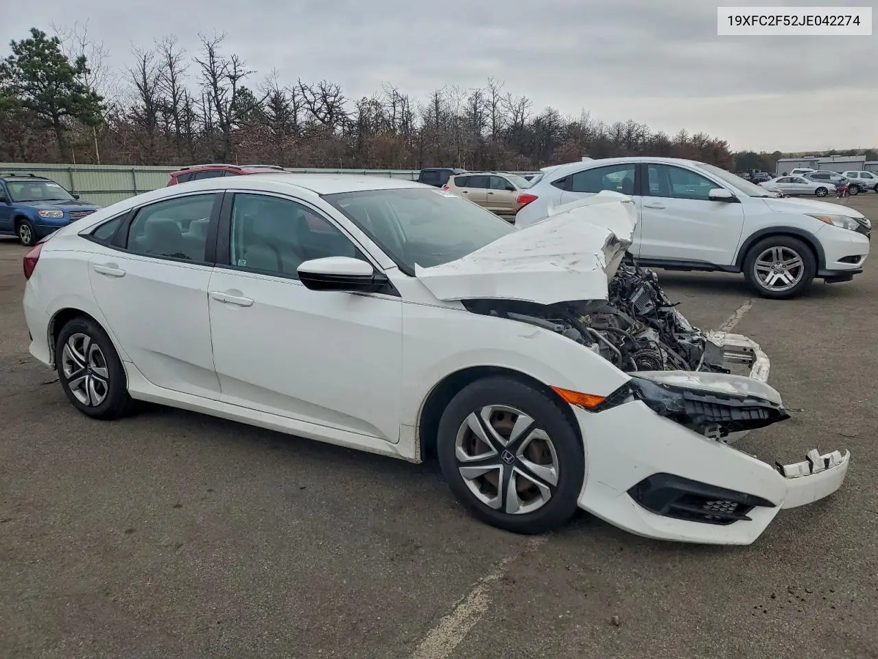 19XFC2F52JE042274 2018 Honda Civic Lx