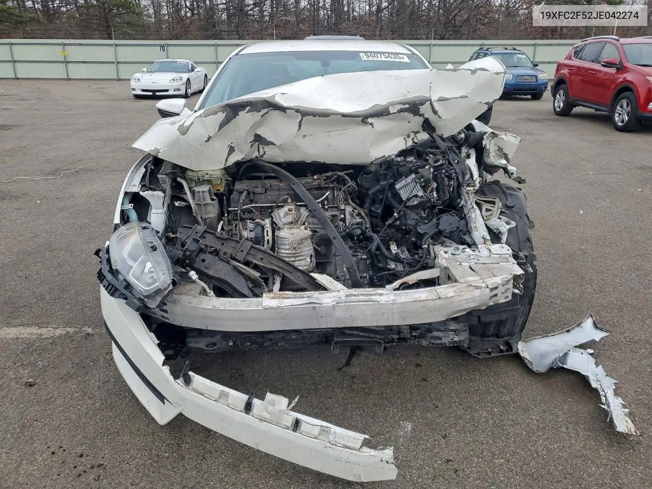 19XFC2F52JE042274 2018 Honda Civic Lx