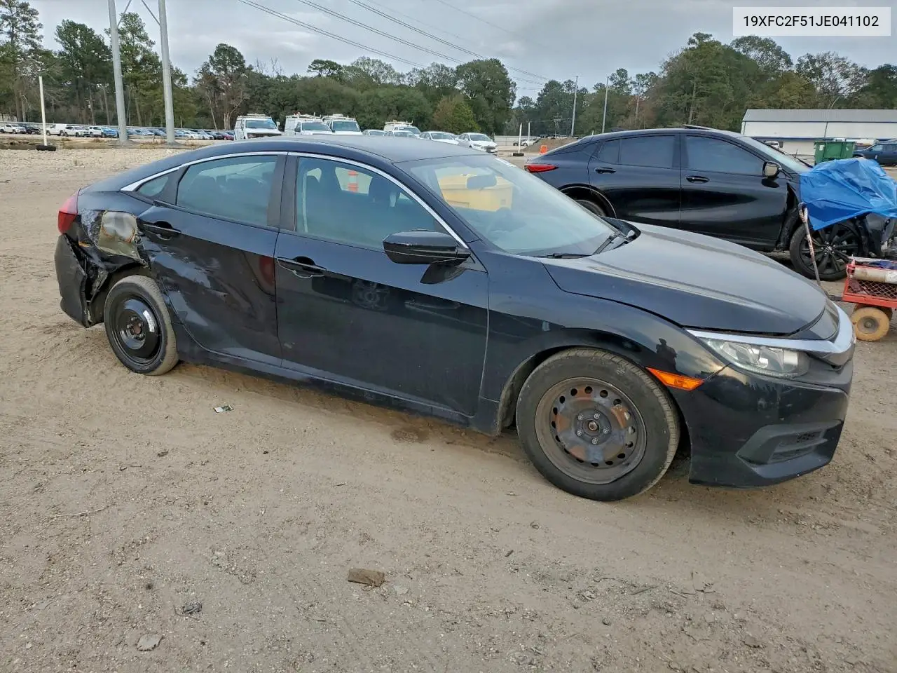 19XFC2F51JE041102 2018 Honda Civic Lx
