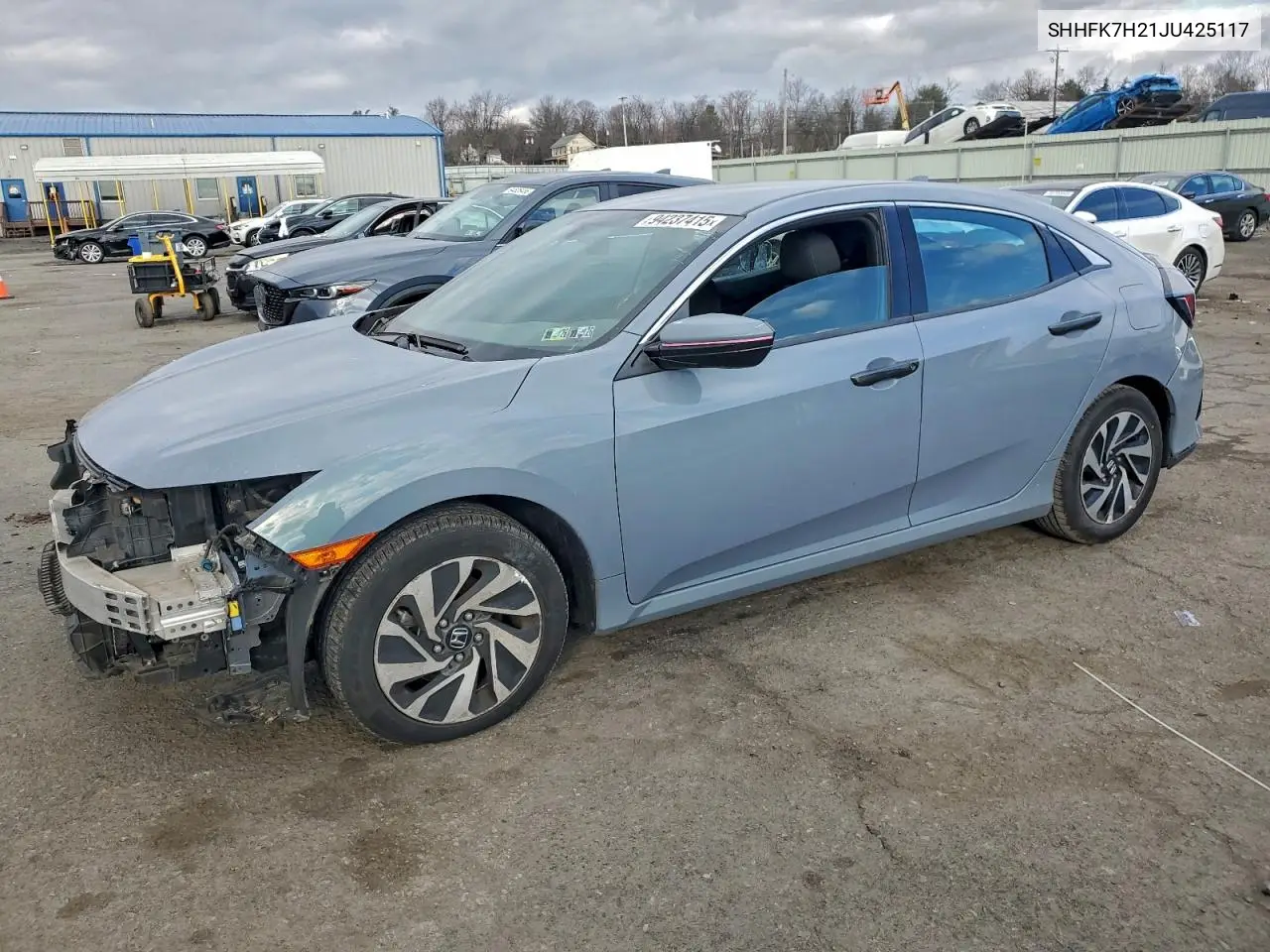 SHHFK7H21JU425117 2018 Honda Civic Lx
