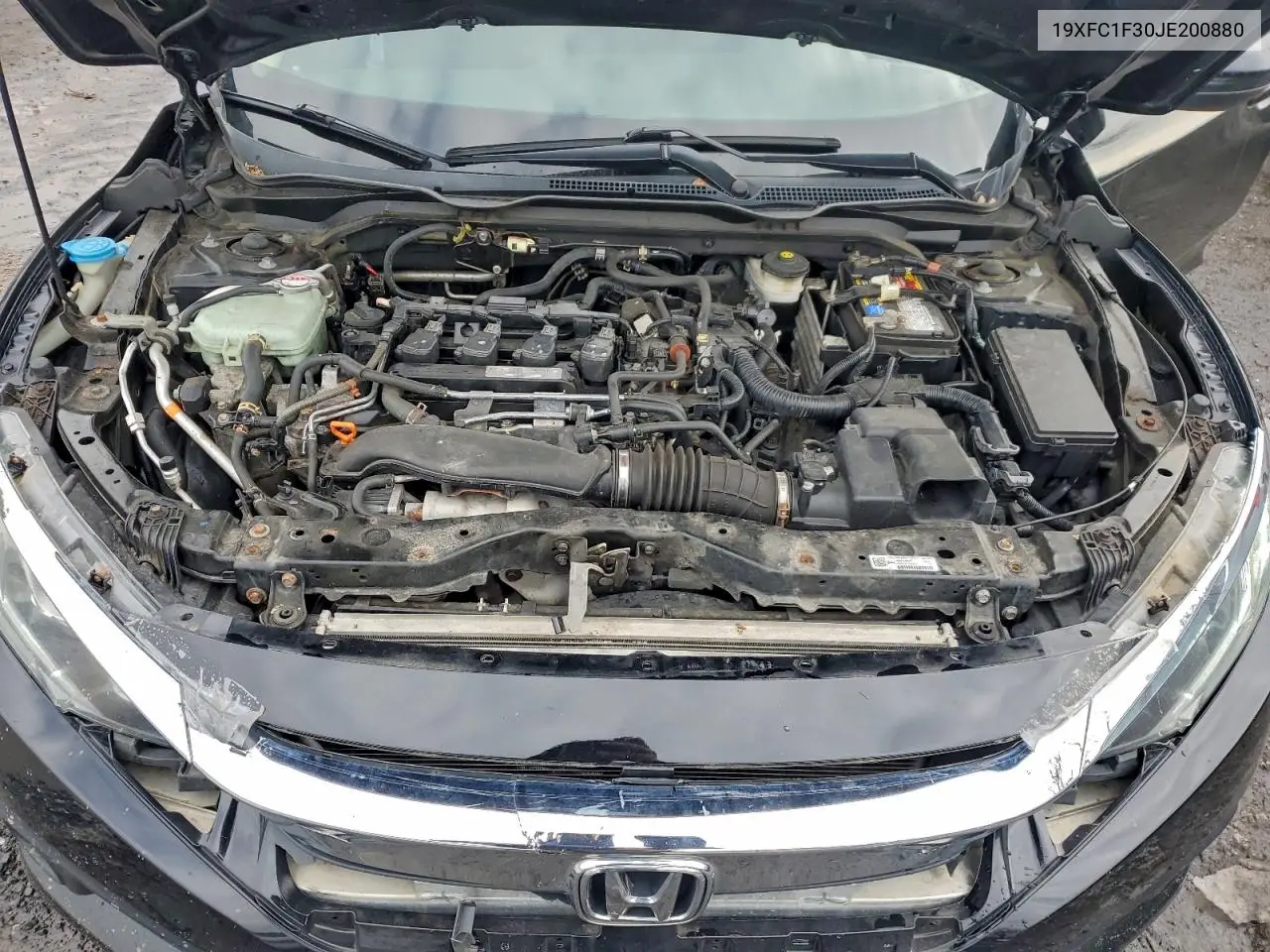 19XFC1F30JE200880 2018 Honda Civic Ex