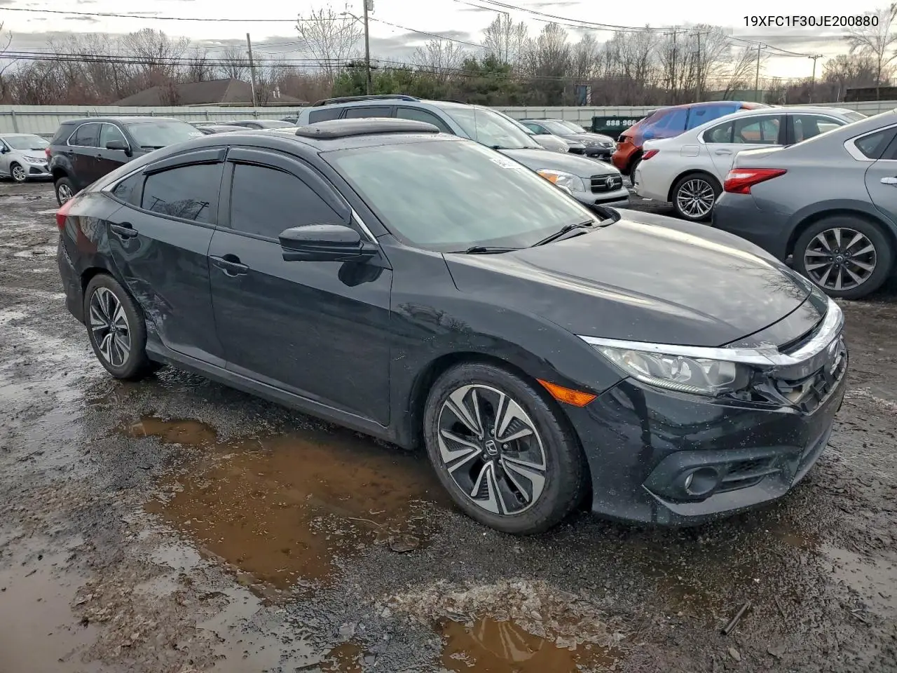 19XFC1F30JE200880 2018 Honda Civic Ex