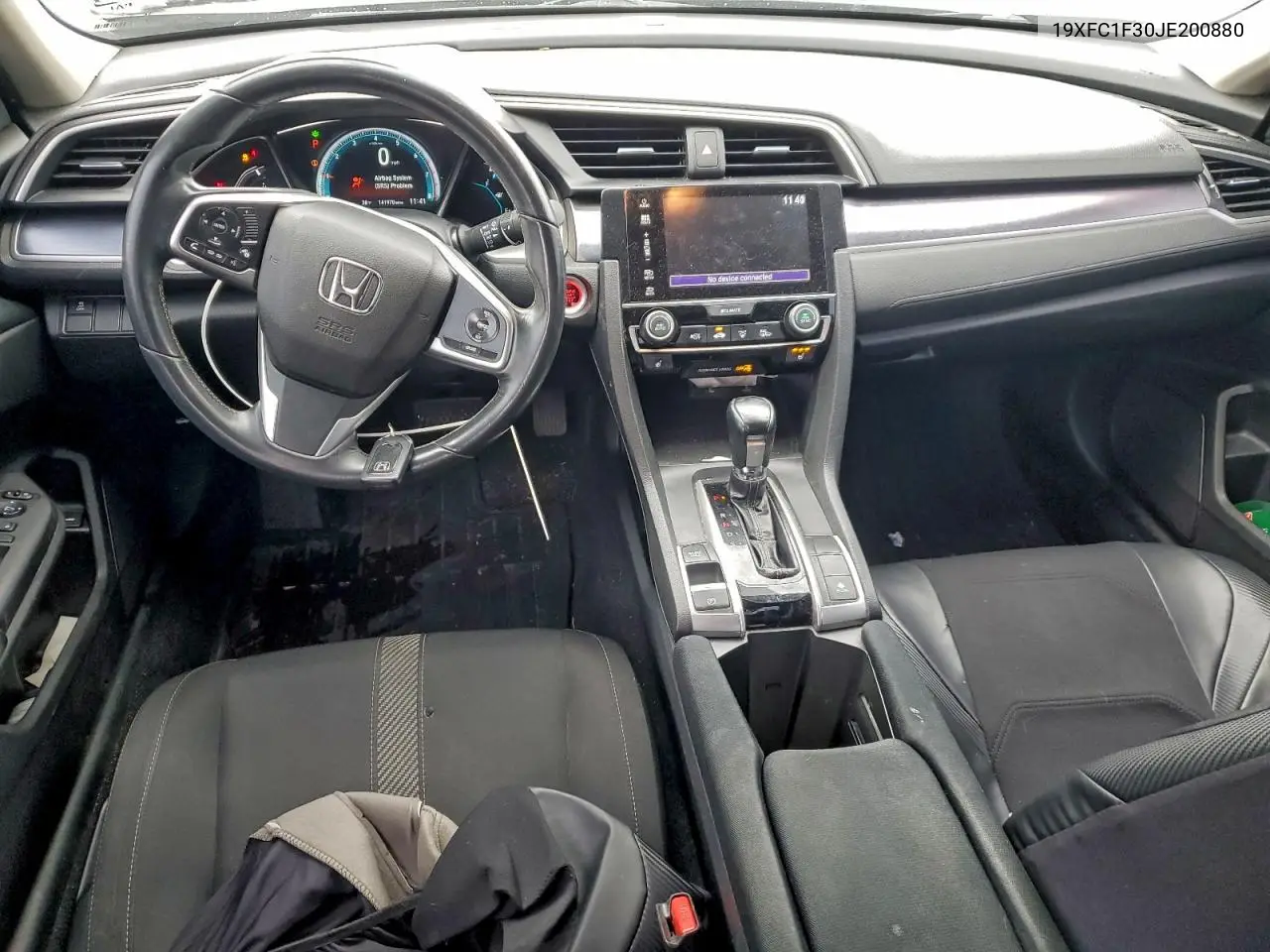 19XFC1F30JE200880 2018 Honda Civic Ex