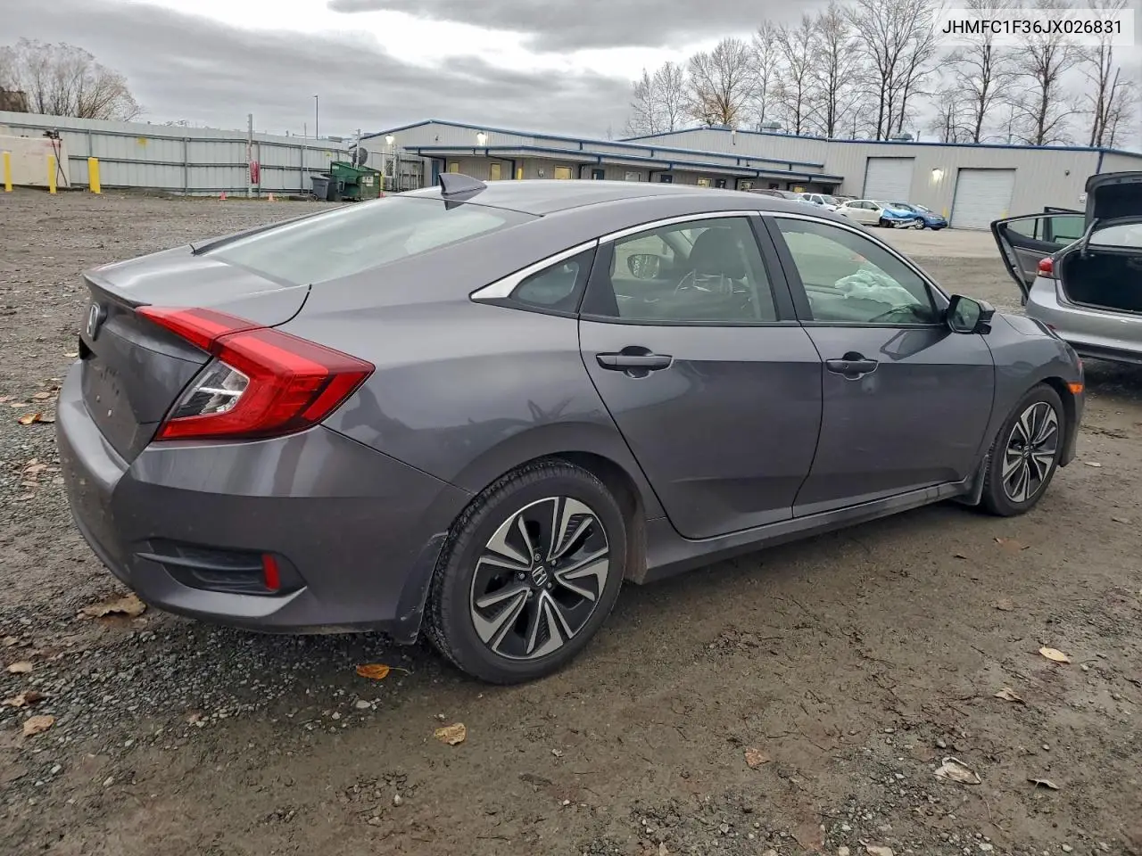 JHMFC1F36JX026831 2018 Honda Civic Ex