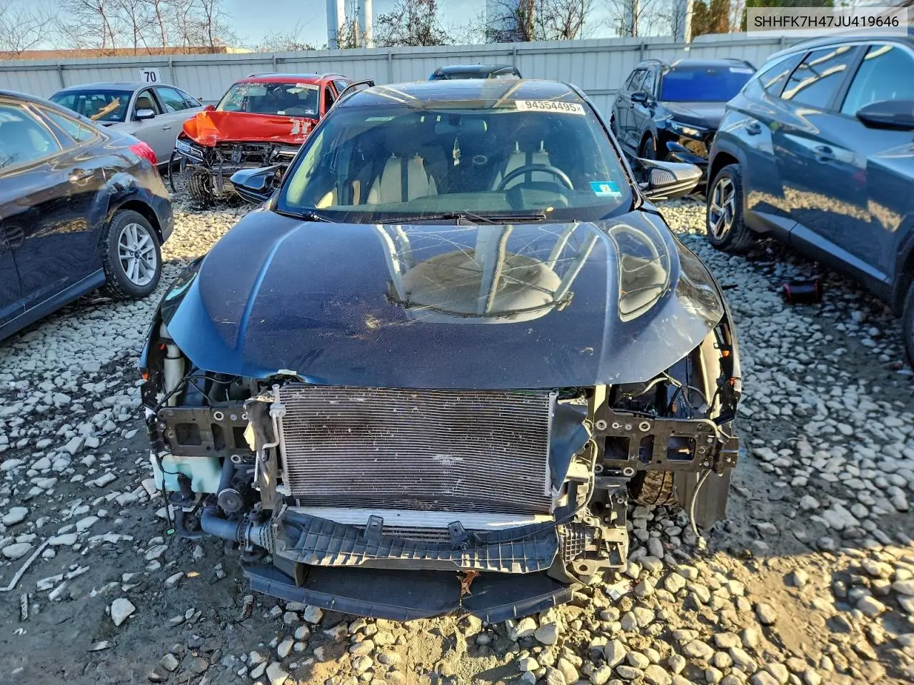 SHHFK7H47JU419646 2018 Honda Civic Sport