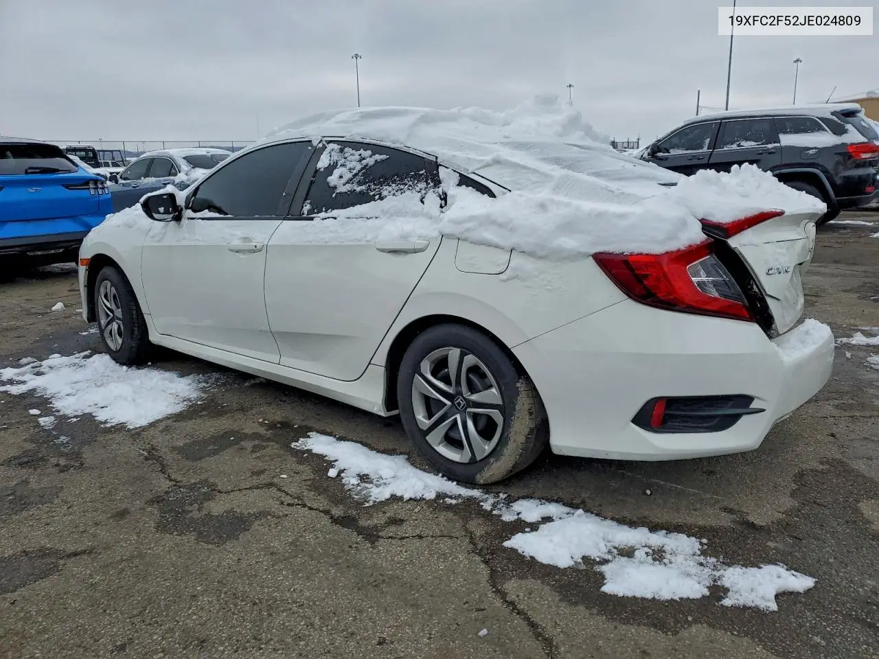 19XFC2F52JE024809 2018 Honda Civic Lx