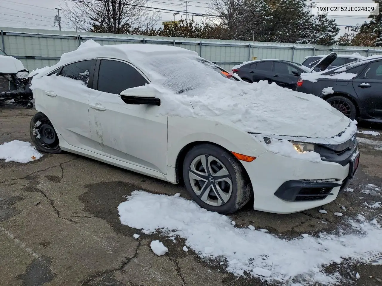 19XFC2F52JE024809 2018 Honda Civic Lx