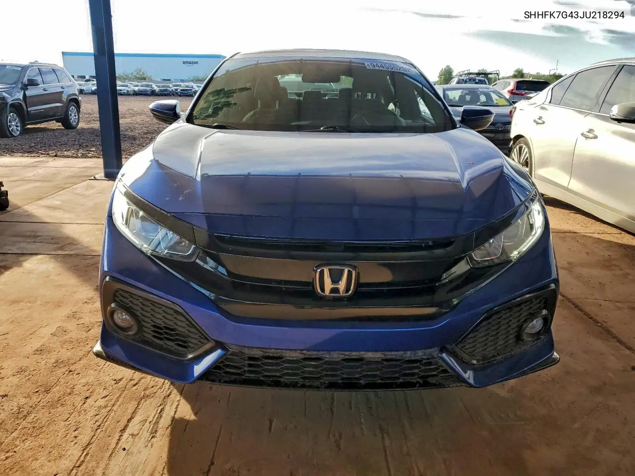 SHHFK7G43JU218294 2018 Honda Civic Sport
