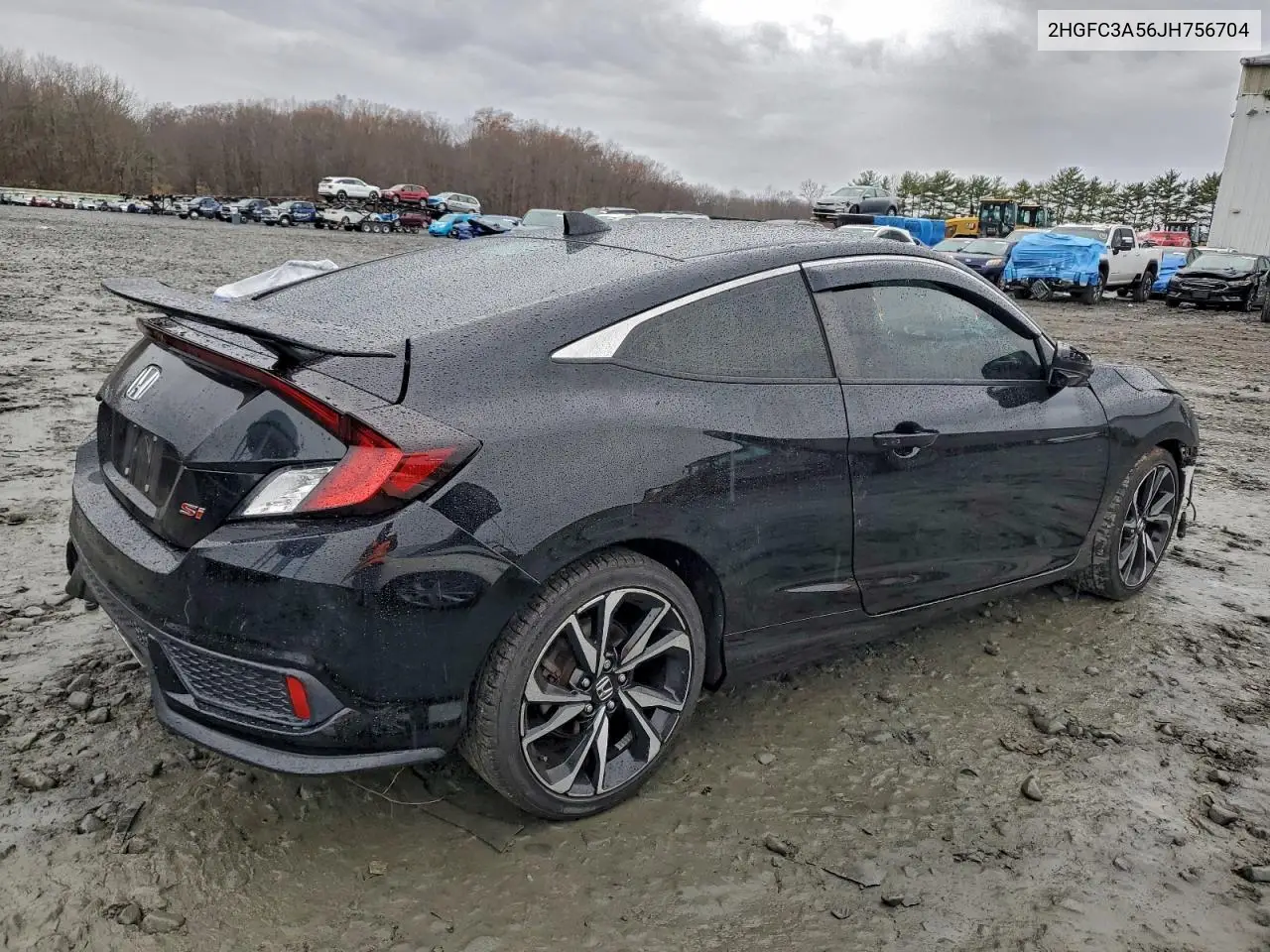 2HGFC3A56JH756704 2018 Honda Civic Si