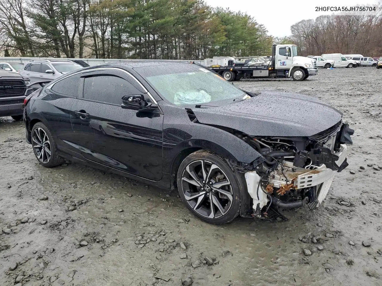 2HGFC3A56JH756704 2018 Honda Civic Si