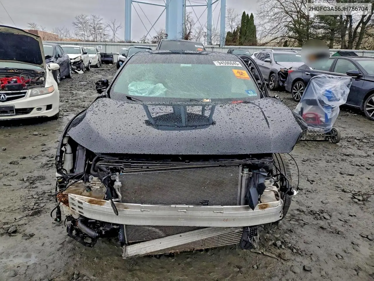 2HGFC3A56JH756704 2018 Honda Civic Si