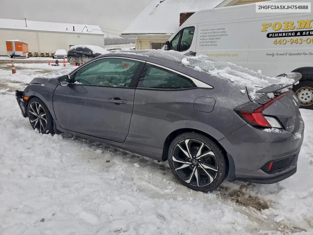 2HGFC3A5XJH754888 2018 Honda Civic Si
