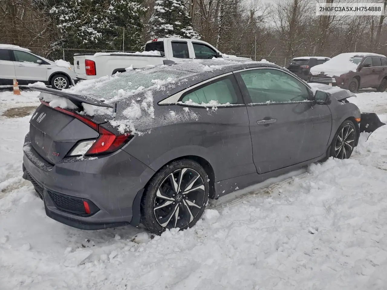 2HGFC3A5XJH754888 2018 Honda Civic Si