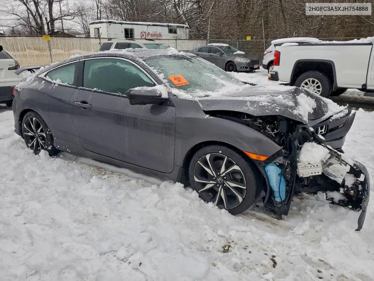 2HGFC3A5XJH754888 2018 Honda Civic Si