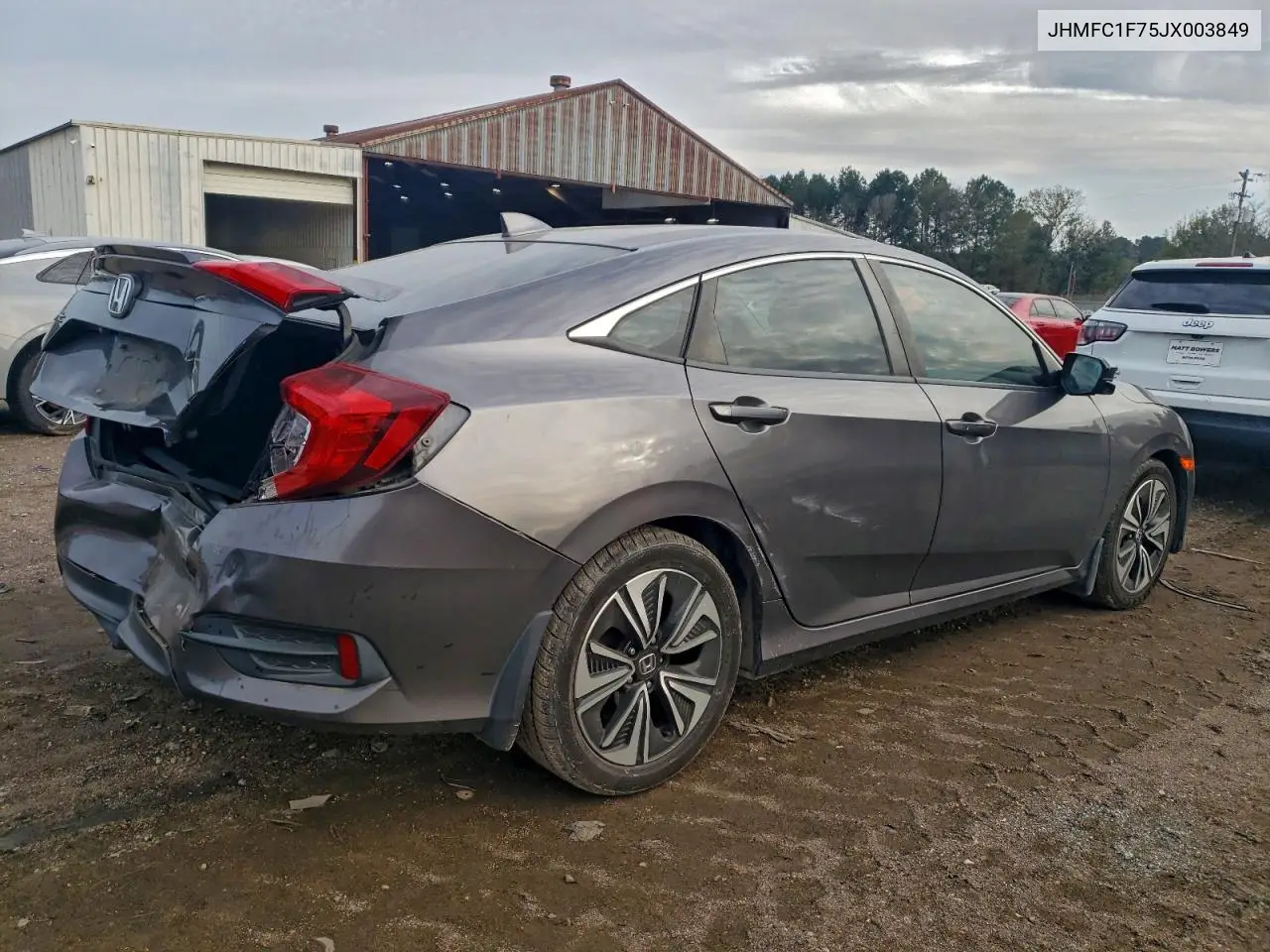 JHMFC1F75JX003849 2018 Honda Civic Exl