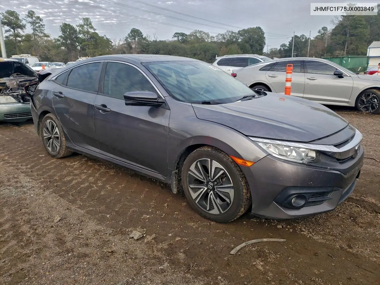 JHMFC1F75JX003849 2018 Honda Civic Exl