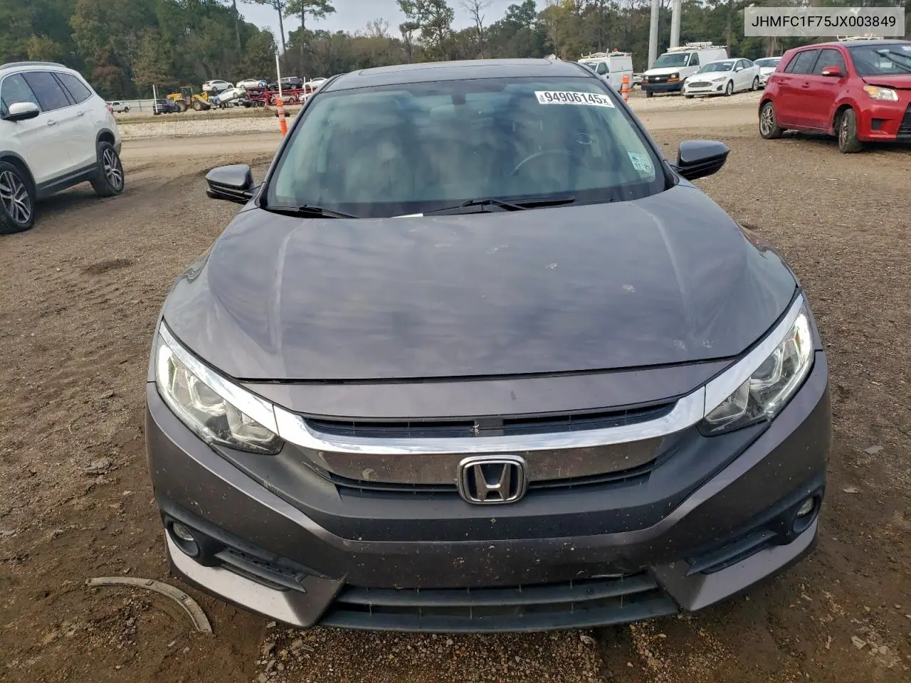 JHMFC1F75JX003849 2018 Honda Civic Exl