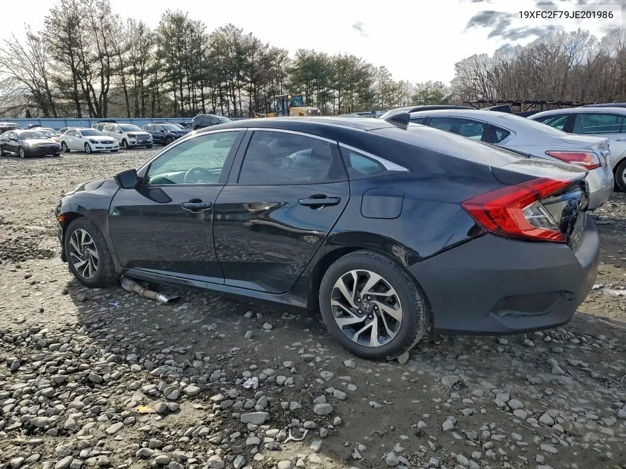 19XFC2F79JE201986 2018 Honda Civic Ex