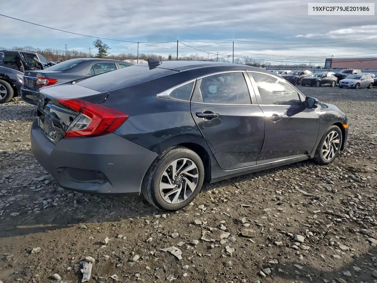 19XFC2F79JE201986 2018 Honda Civic Ex