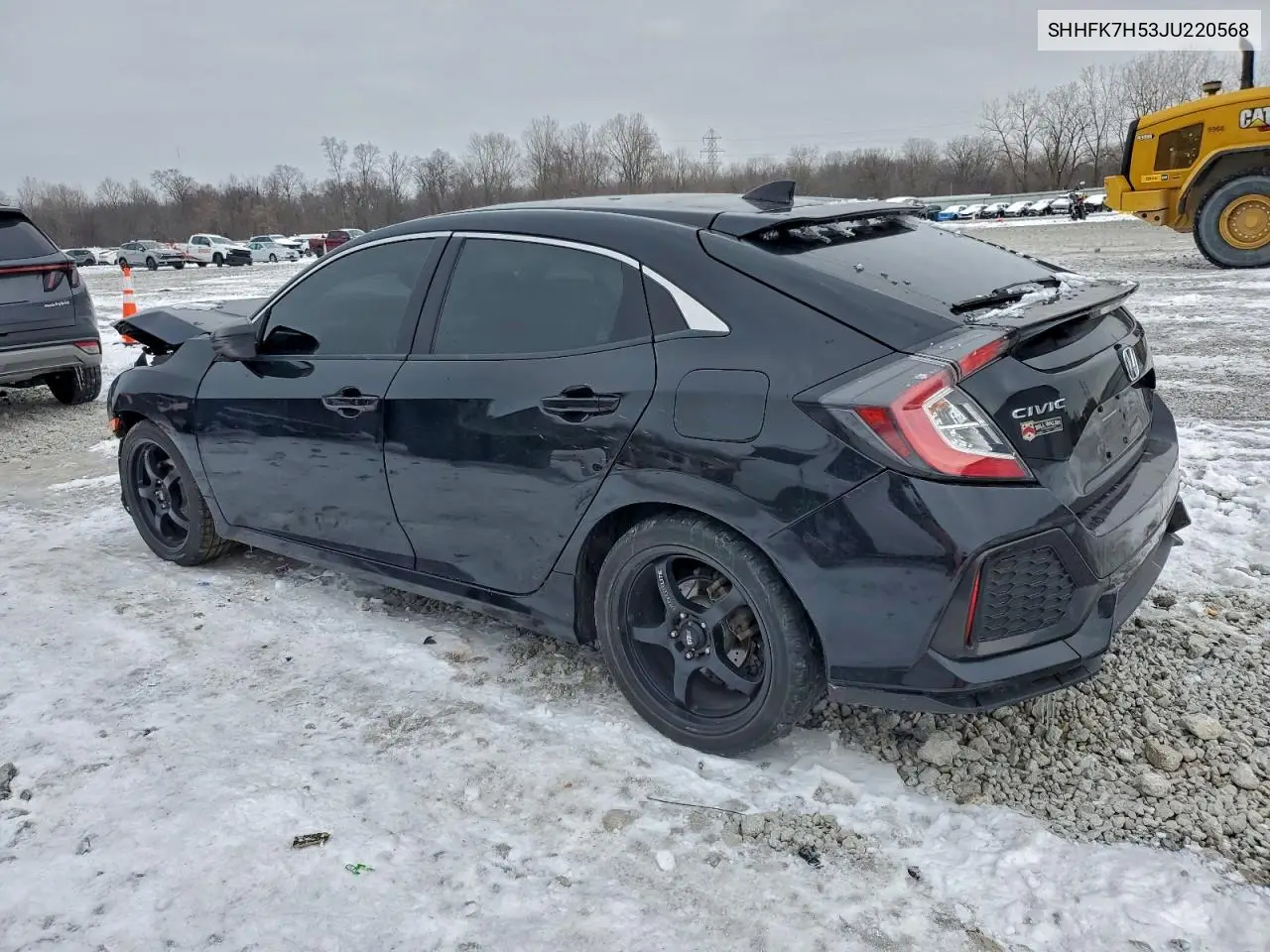 SHHFK7H53JU220568 2018 Honda Civic Ex