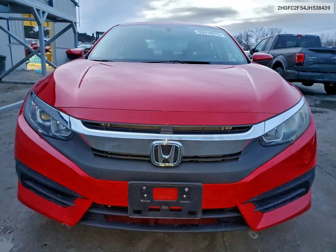 2HGFC2F54JH538439 2018 Honda Civic Lx
