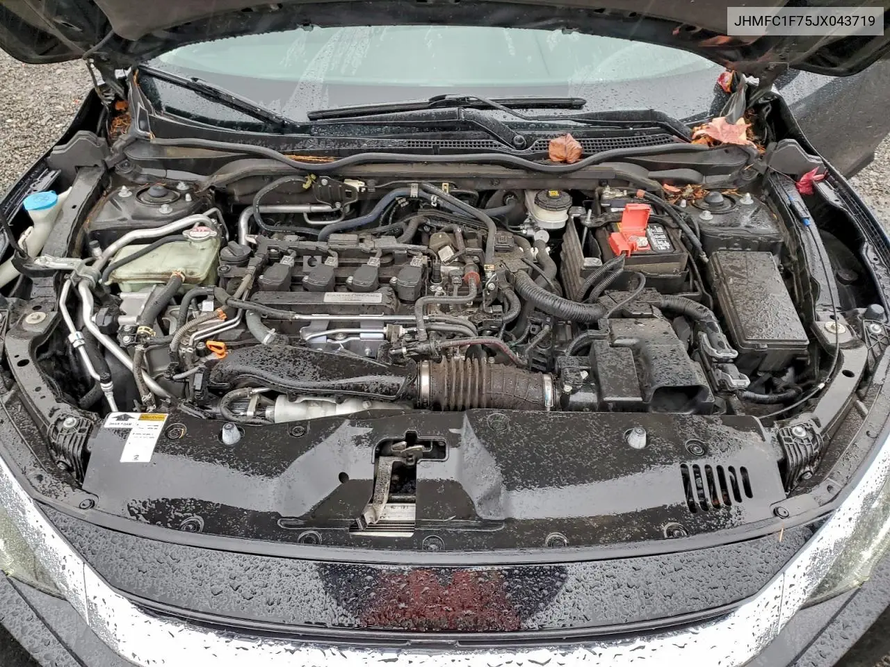 JHMFC1F75JX043719 2018 Honda Civic Exl