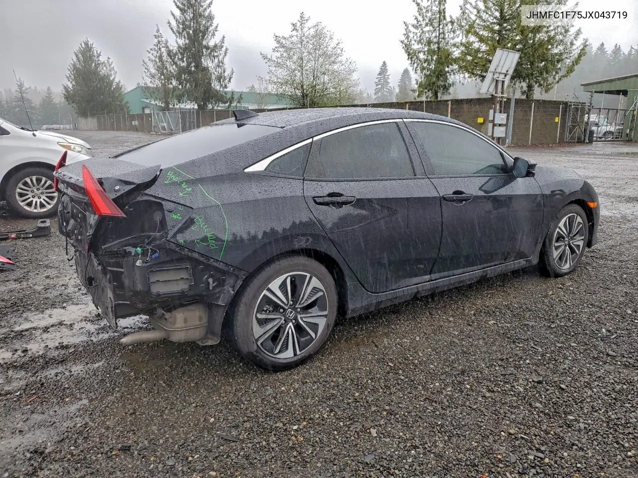 JHMFC1F75JX043719 2018 Honda Civic Exl
