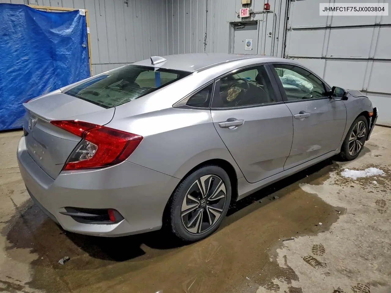 JHMFC1F75JX003804 2018 Honda Civic Exl