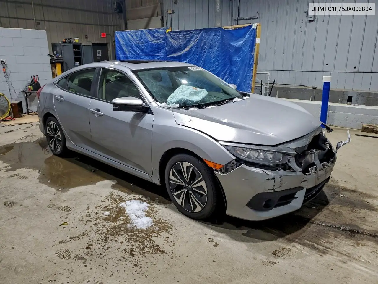 JHMFC1F75JX003804 2018 Honda Civic Exl