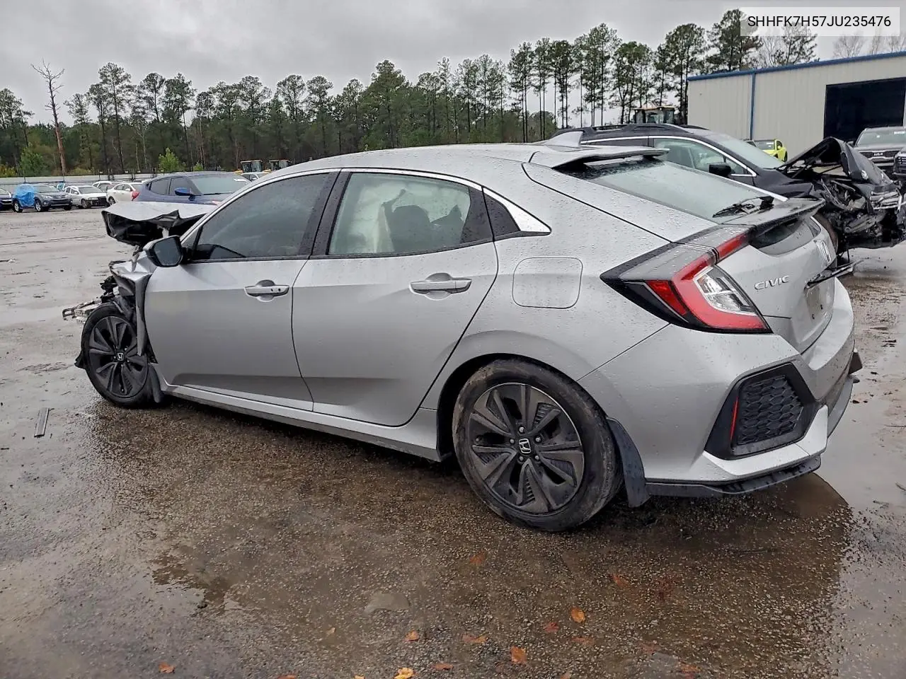 SHHFK7H57JU235476 2018 Honda Civic Ex