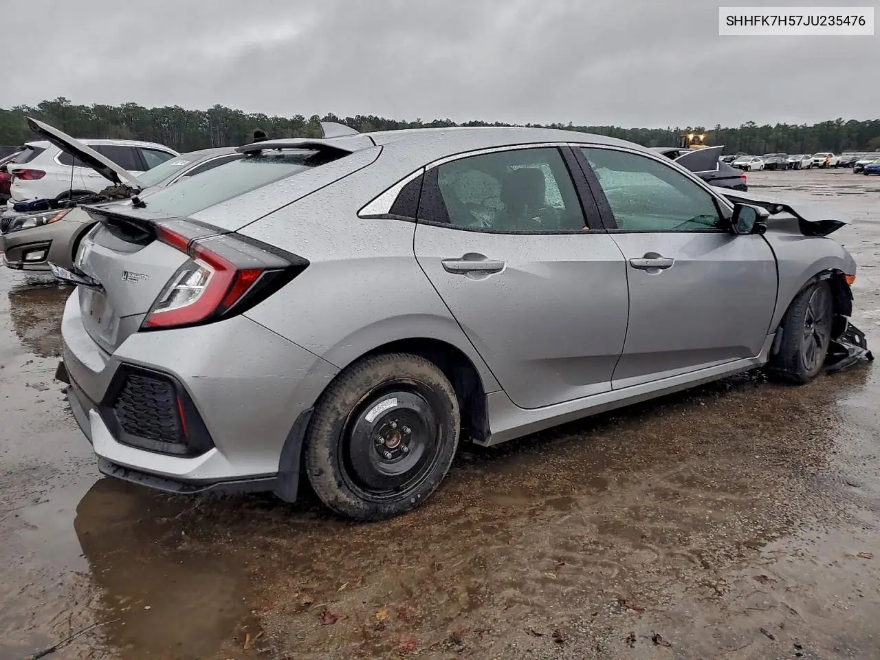 SHHFK7H57JU235476 2018 Honda Civic Ex
