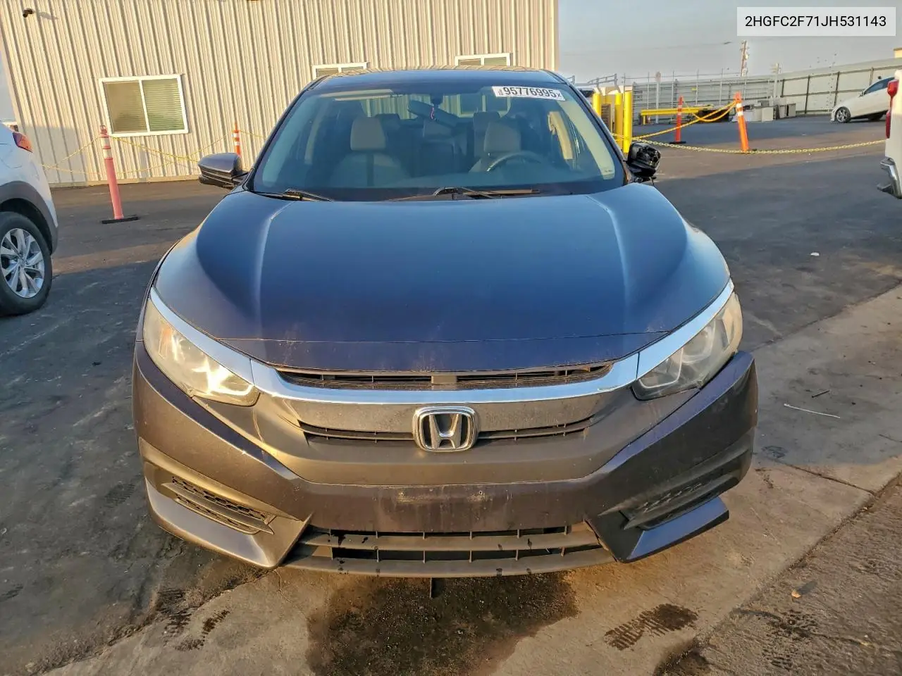 2HGFC2F71JH531143 2018 Honda Civic Ex
